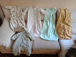 Lote 6 sacos dormir bebé 6-36 meses