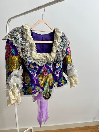 Traje Fallera S XVIII como nuevo.