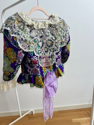 Traje Fallera S XVIII como nuevo.