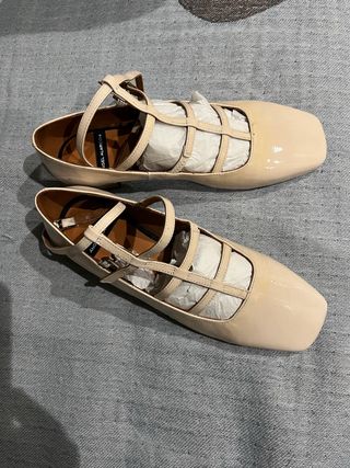 Bailarinas Angel Alarcon Piel Beige Nuevas