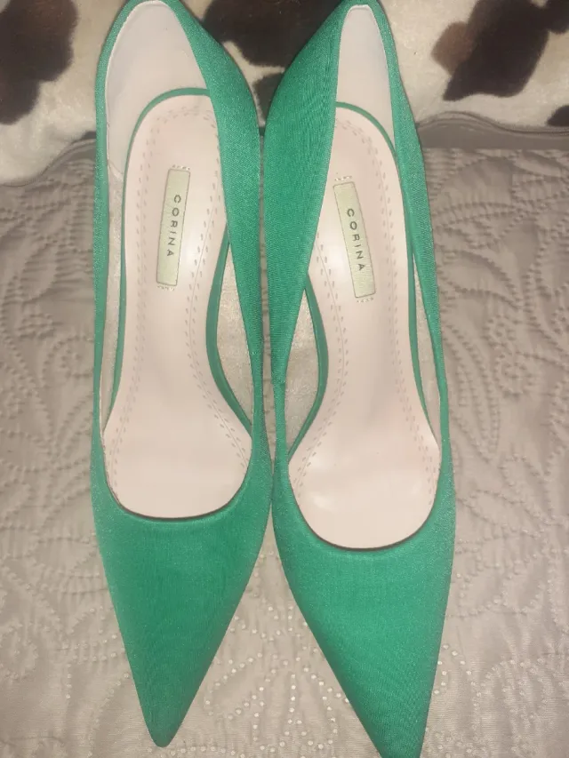 Zapatos de tacón Corina verdes