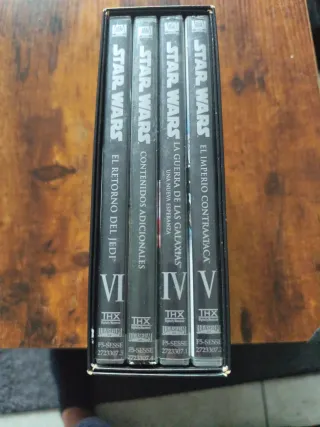Trilogía Star Wars DVD Edición Masterizada