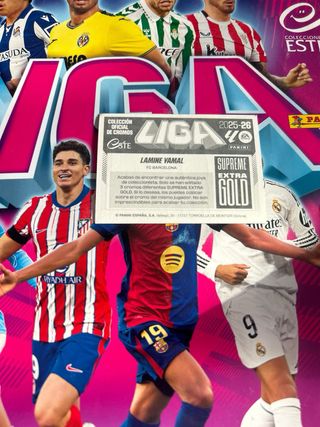 Cromo Lamine Yamal Supreme Extra Gold