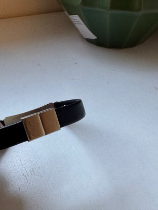 Pulsera Lotus Piel y Acero