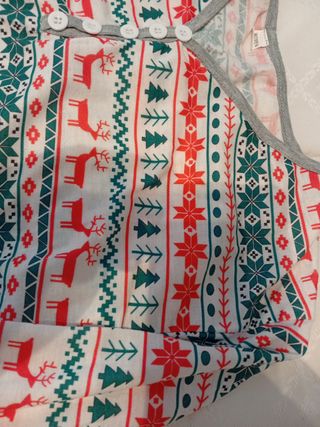 Pijama Navideño Mujer Talla L