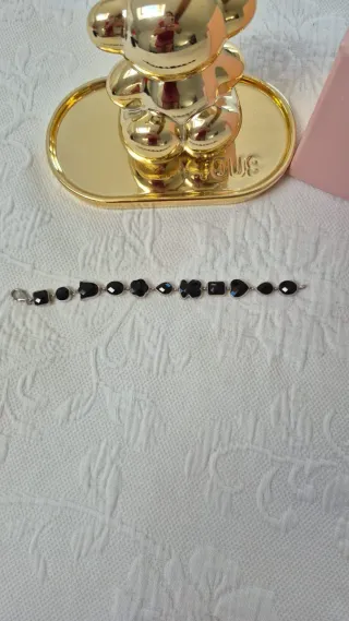 Pulsera Tous Ónix y Plata
