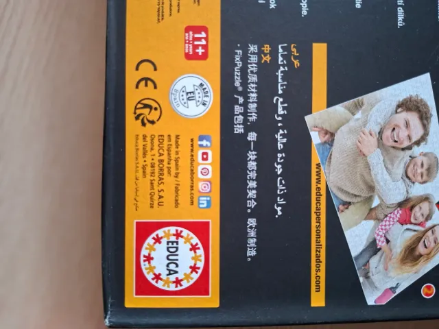 Puzzle Educa 500 piezas Selfies Perezosos