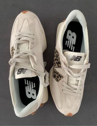 Zapatillas New Balance 327 Animal Print Beige