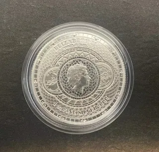 Moneda Plata Tokelau 1 oz 2022 Chronos