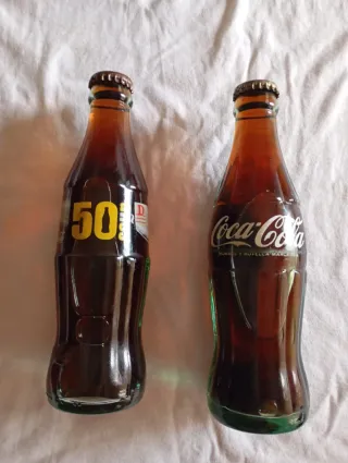 2 bottiglie Coca-Cola 1996