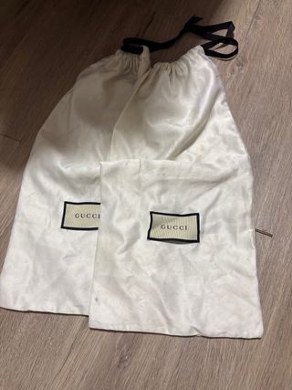 Pack 2 Fundas guardapolvos de zapatos Gucci
