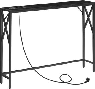 Mesa consola con estación de carga