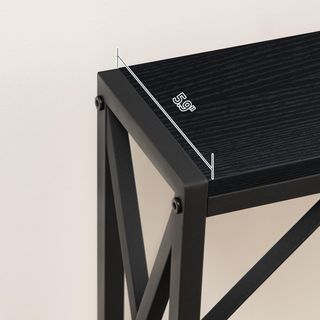 Mesa consola con estación de carga