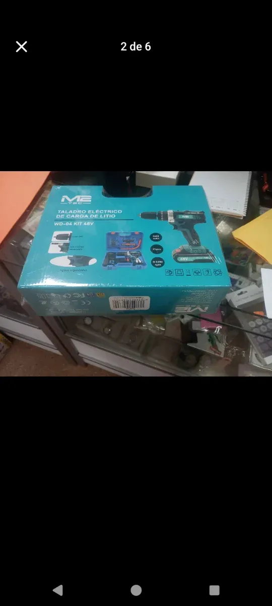 Taladro Eléctrico Litio 48V M2 TEC WD-04