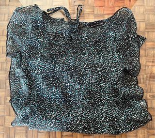 Blusa Encuentro manga larga vaporosa talla 44