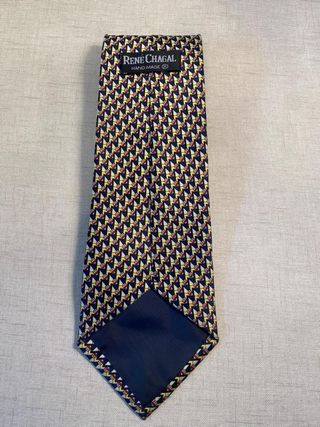 Corbata RENE CHAGAL Seda Vintage