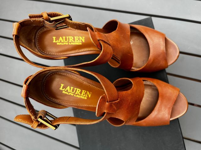 Zapatos de tacón Lauren Ralph Lauren  en piel 