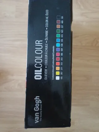 Maletín Pintura Van Gogh Oil Colour