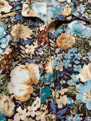 Vestido floral Zara