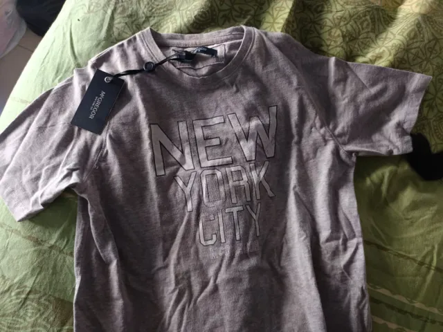 Camiseta McGregor New York 1921 Gris Infantil