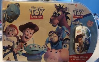 Ratón Óptico Disney Pixar Toy Story + Alfombrilla