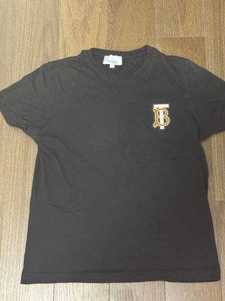 Camiseta Burberry Negra Talla S