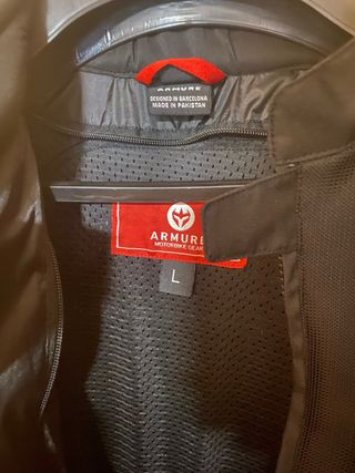 Chaqueta Moto Verano Perforada ARMURE Milan
