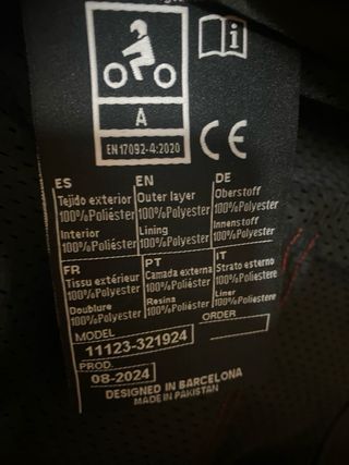 Chaqueta Moto Verano Perforada ARMURE Milan