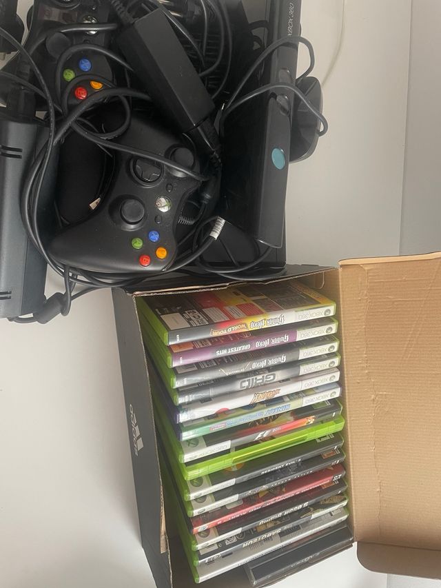 Xbox 360 con juegos