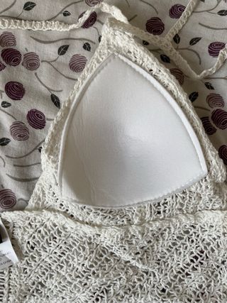 Top Ganchillo Blanco