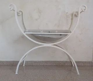 PANCA IN FERRO BATTUTO 
