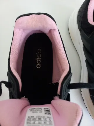 Zapatillas Adidas Negras y Rosas Talla 36