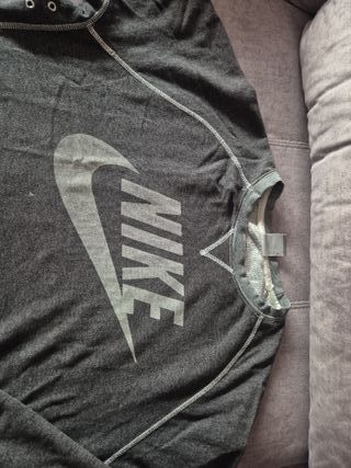 Sudadera Nike Gris y Azul