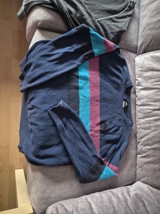 Sudadera Nike Gris y Azul