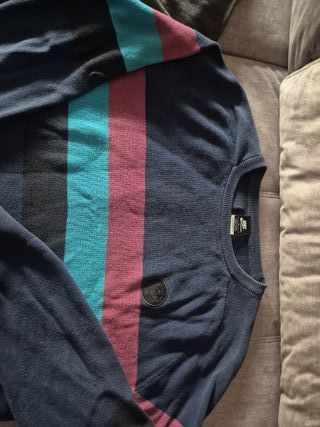 Sudadera Nike Gris y Azul