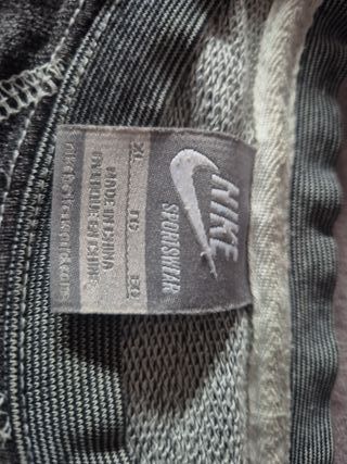 Sudadera Nike Gris y Azul