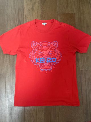 Camiseta Kenzo Roja Tigre