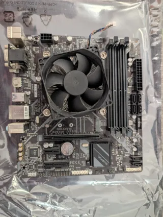 Placa base Gigabyte B365M DS3H + cpu Intel I5-8500