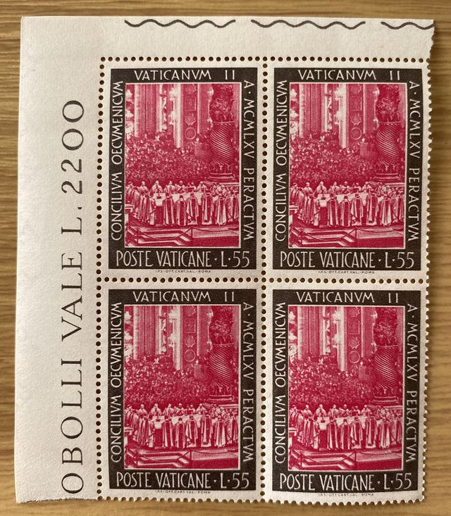 Francobolli Vaticano 1966 Concilio Vatic. II (MNH)