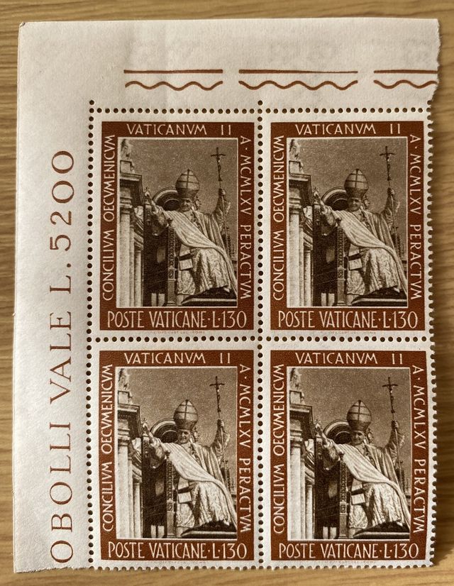 Francobolli Vaticano 1966 Concilio Vatic. II (MNH)
