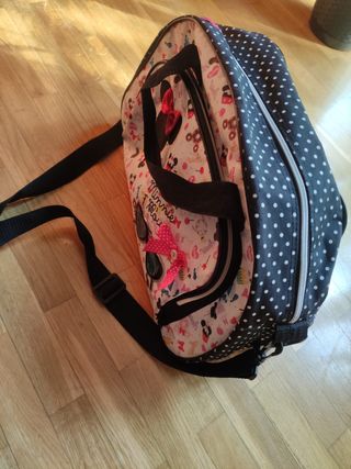 Bolsa Minnie Mouse, Viaje, Gimnasio, paseo, etc.