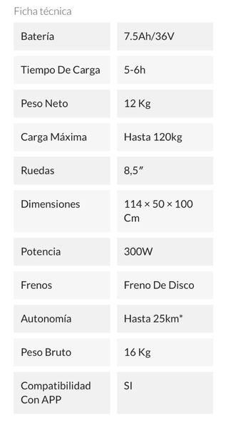 Patinete Eléctrico Zwheel e9