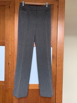 Mango Traje Gris