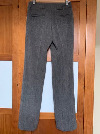 Mango Traje Gris