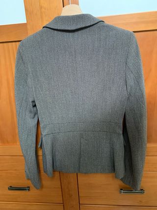 Mango Traje Gris