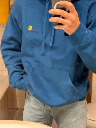Sudadera Carhartt Oversize Talla L Azul