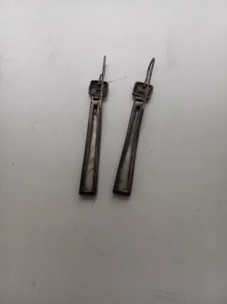 Pendientes plata largos 925