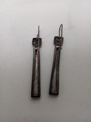 Pendientes plata largos 925