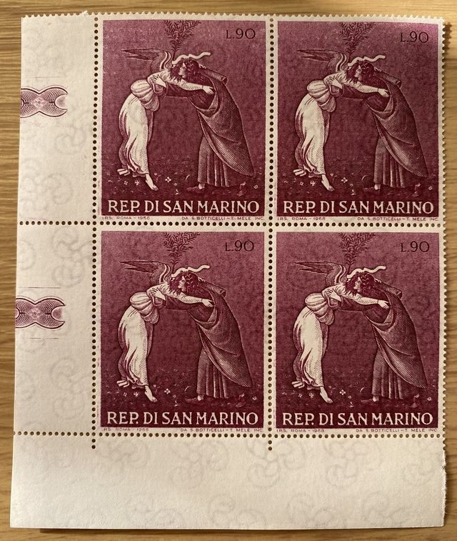 Francobolli San Marino 1968 Natale (MNH**)