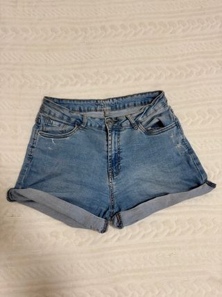 Shorts vaqueros mujer